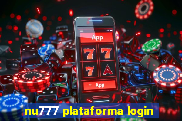 nu777 plataforma login